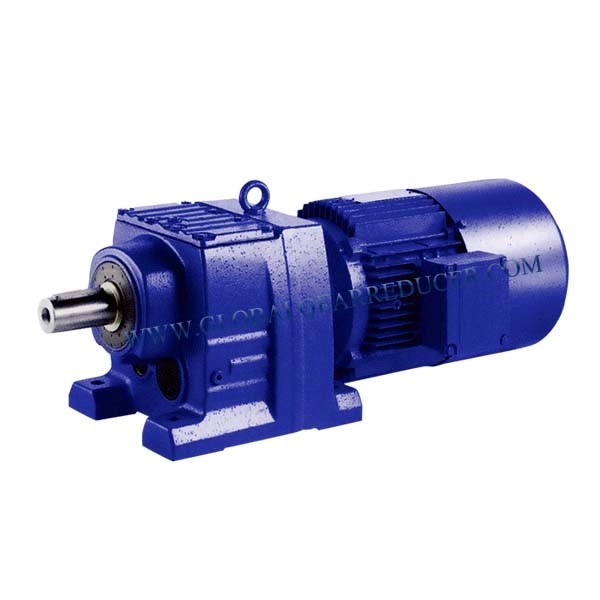 R Series Inline Helical Geared Motor Reductor Helical Gear Box